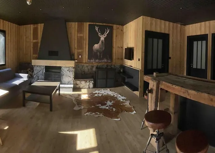 Prázdninový dům En Foret Avec Etang.